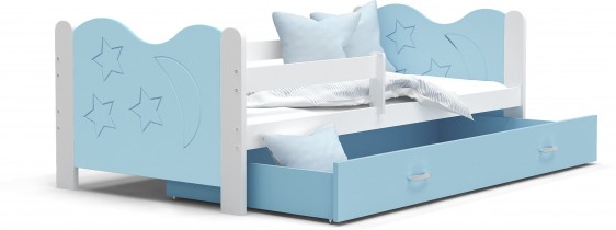 Bijela-svijetlo plava