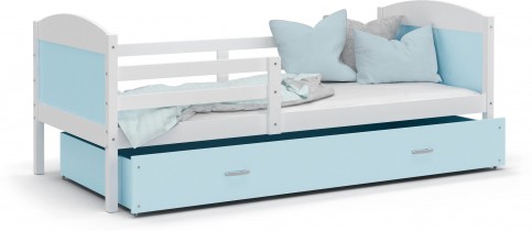 Bijela-svijetlo plava