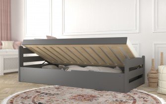 AJK Meble - Krevet sa spremnikom Dawid MDF - 90x200 cm 