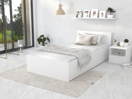 Krevet Panama - 90x200 cm - bijela