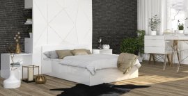 Krevet sa spremnikom Panama plus - 140x200 cm bijela