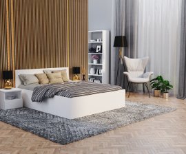Krevet sa spremnikom Panama plus - 140x200 cm bijela