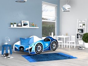 AJK Meble - Dječji krevet Cars 70x140 cm