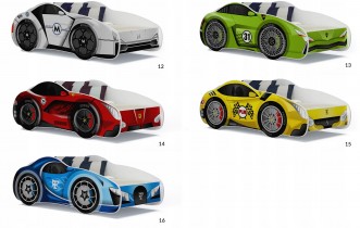 AJK Meble - Dječji krevet Cars - 70x140 cm