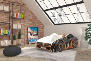 AJK Meble - Dječji krevet Cars - 70x140 cm