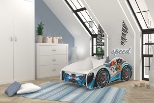 AJK Meble - Dječji krevet Cars - 70x140 cm