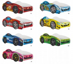 AJK Meble - Dječji krevet Cars - 70x140 cm