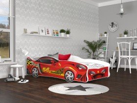 AJK Meble - Dječji krevet Cars 80x160 cm