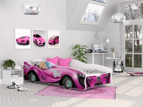 AJK Meble - Dječji krevet Cars - 80x160 cm