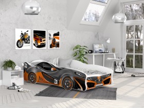 AJK Meble - Dječji krevet Cars - 80x160 cm
