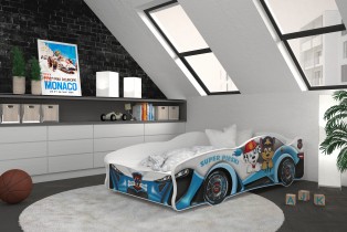 AJK Meble - Dječji krevet Cars - 80x160 cm