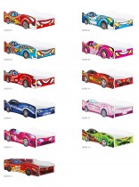 AJK Meble - Dječji krevet Cars - 80x160 cm