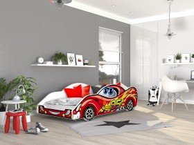 AJK Meble - Dječji krevet Cars 90x180 cm