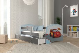 AJK Meble - Dječji krevet Lucky 80x160 cm - siva