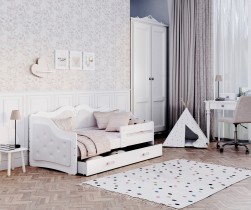AJK Meble - Dječji krevet Lili T 1808 K - 80x180 cm