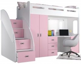 Bijela-svijetlo ružičasta