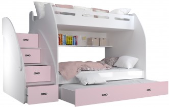 Bijela-svijetlo ružičasta