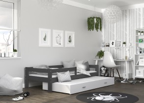 AJK Meble - Krevet Hugo P2 1608 MDF - 80x160 cm