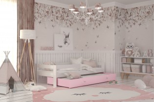AJK Meble - Krevet Hugo P2 1608 MDF - 80x160 cm