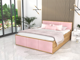 AJK Meble - Krevet Panama tapecirani - 140x200 cm - craft