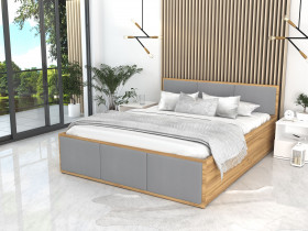 AJK Meble - Krevet Panama tapecirani - 140x200 cm - craft