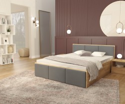 AJK Meble - Krevet Panama tapecirani - 140x200 cm - craft