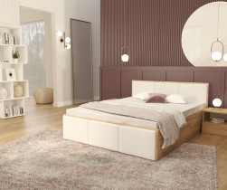 AJK Meble - Krevet Panama tapecirani - 140x200 cm - craft