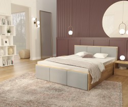 AJK Meble - Krevet Panama tapecirani - 140x200 cm - craft