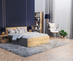 AJK Meble - Krevet sa spremnikom Panama plus - 180x200 cm