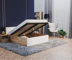 AJK Meble - Krevet sa spremnikom Panama plus - 180x200 cm