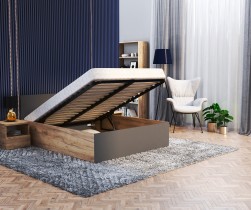 AJK Meble - Krevet sa spremnikom Panama plus - 180x200 cm