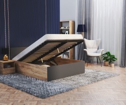 AJK Meble - Krevet sa spremnikom Panama plus - 180x200 cm