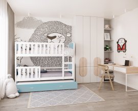 Krevet Tami 3 MDF s dodatnim ležajem - 80x190 cm