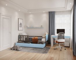 AJK Meble - Dječji krevet Tami P MDF - 90x200 cm