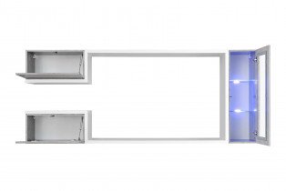 ASM Meble - Multimedija TV regal Galaxy 235 cm - LED