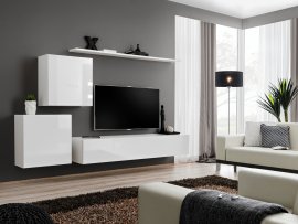 Multimedija TV regal Switch V 250 cm - bijeli
