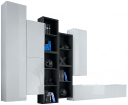 Bijela mat + Crna mat/Bijela Sjaj - 28 WS BX12