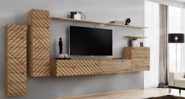 Regal za dnevni boravak Switch I - hrast wotan