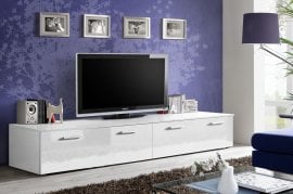 TV element Duo 200 cm - bijeli/bijeli sjaj