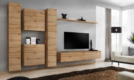 Regal za dnevni boravak Switch VI 330 cm - wotan