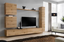 Regal za dnevni boravak Switch VIII 280 cm - wotan