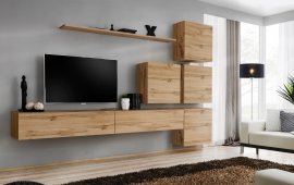 Regal za dnevni boravak Switch IX 310 cm - wotan