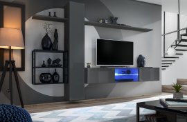 Regal za dnevni boravak Switch Met V - graphite