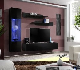 Regal za dnevni boravak FLY G3 - crna