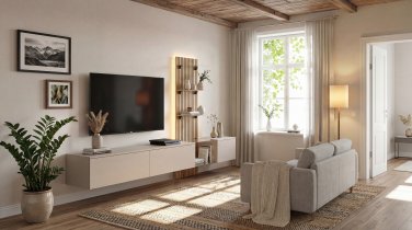 ASM Meble - Dnevni TV regal Luzz