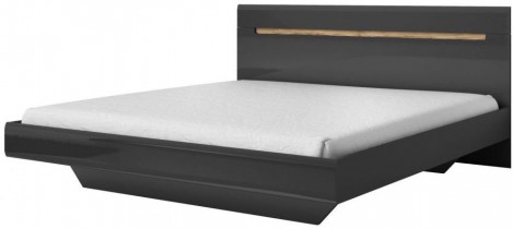 Krevet Hektor 180x200 cm - Siva - 24Z2AJ32