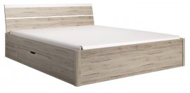 Krevet Beta 160x200 - San remo/bijela - 22AE1651