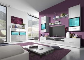 Dnevni boravak Sarah 210 cm - Bijela - 22972209