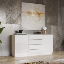 Helvetia meble - Komoda Helio 2 - Bijela - 2498JW26