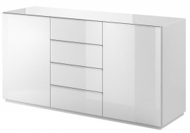 Helvetia meble - Komoda Helio 2 - Bijela - 2498JW26